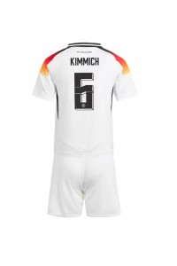 Fotbalové Dres Německo Joshua Kimmich #6 Dětské Domácí Oblečení ME 2024 Krátký Rukáv (+ trenýrky)